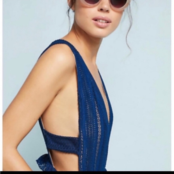 Nightcap Bardot Swimsuit, L, NWT, Anthropologie - Picture 3 of 10